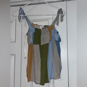 Lauren Conrad ruffle tank